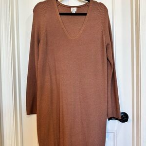 a new day Brown Sweater Dress